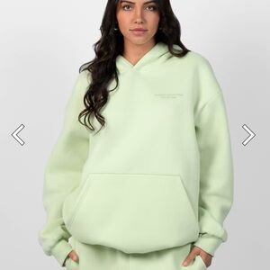 Viral Comfrt Hoodie in Honeydew 2X